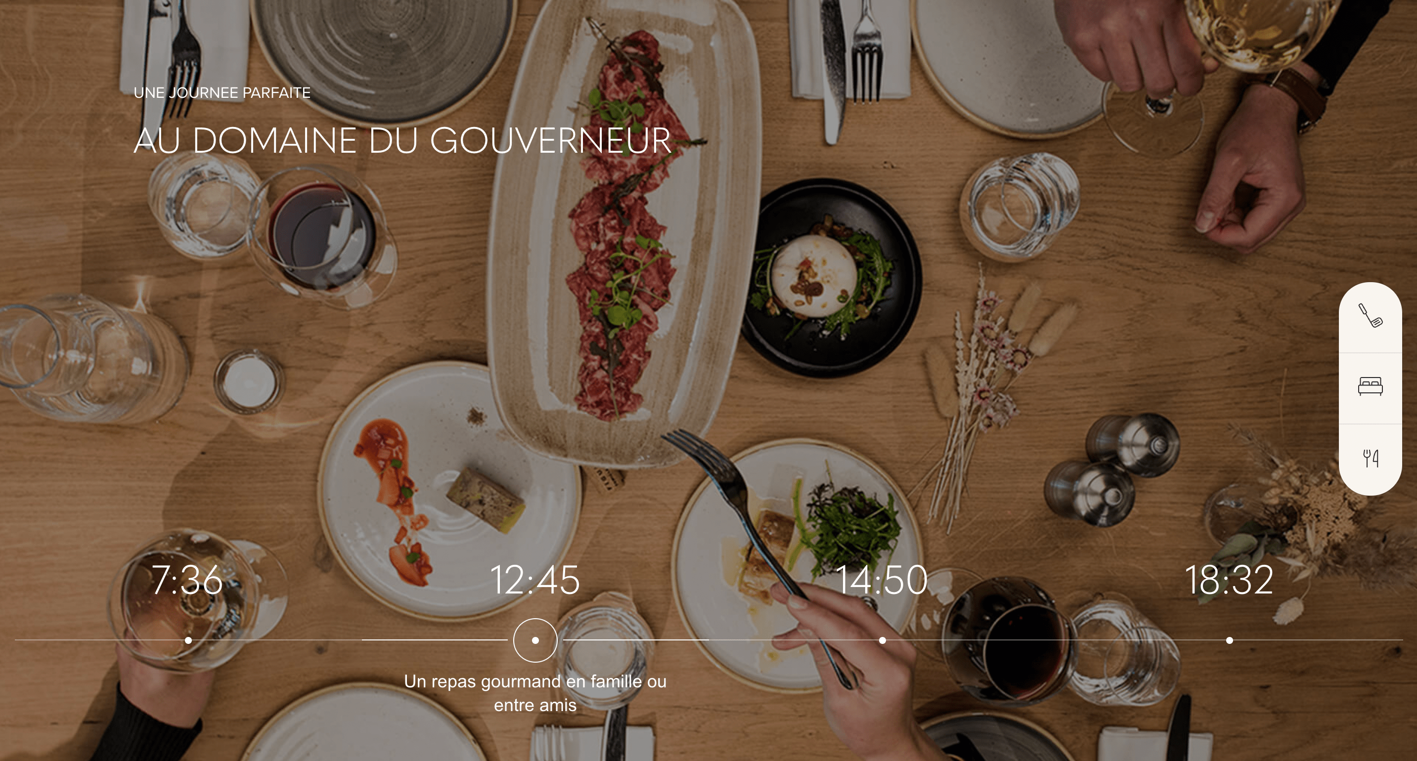 Domaine du Gouverneur desktop view 2